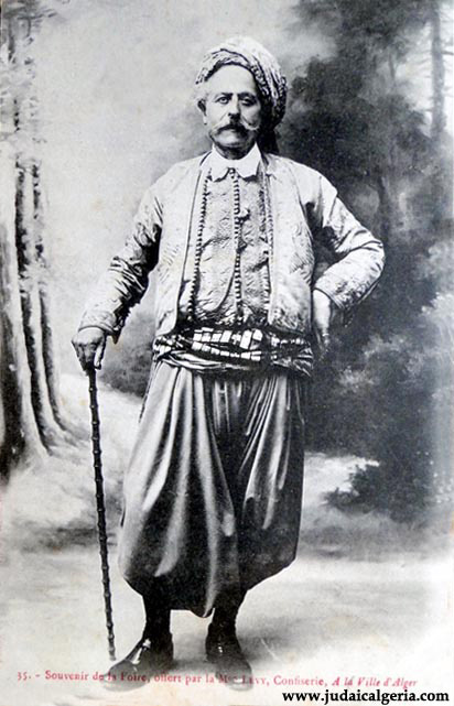 Costume d homme alger 1890