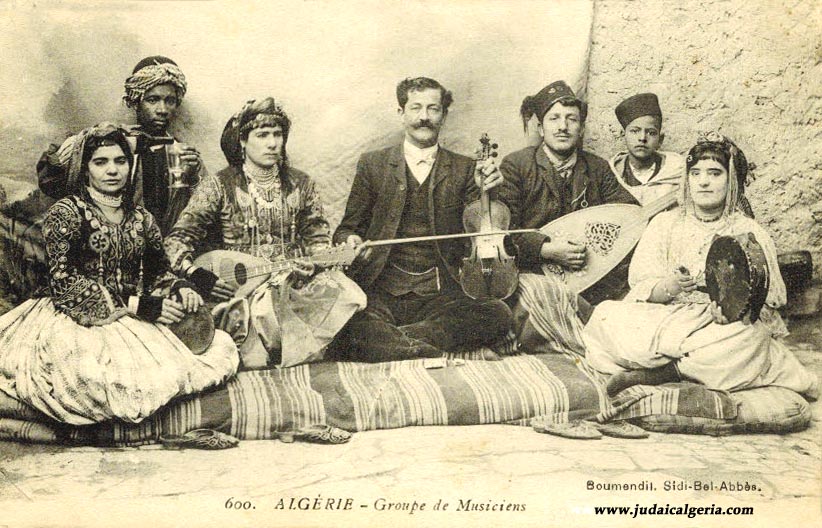 Orchestre et musiciens juifs d algerie 1904